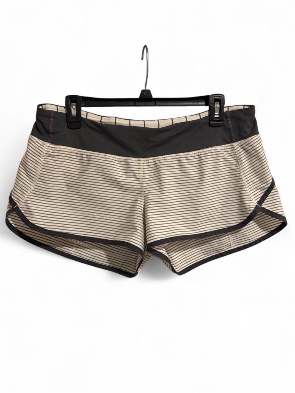 RARE Lululemon Speed Shorts Reflective Hyper Stripe Angel
Wing Soot Light